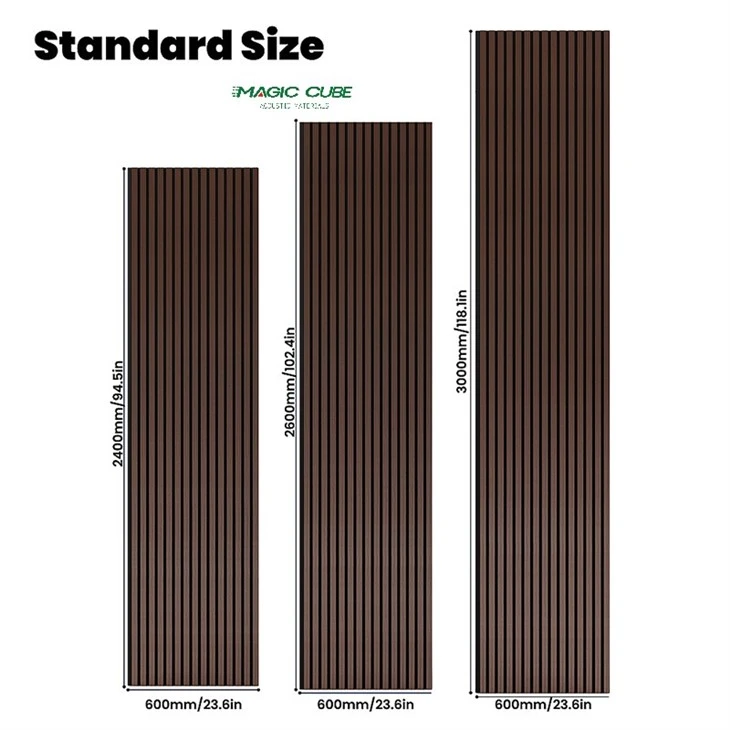 Wood Slats With Felt Backing