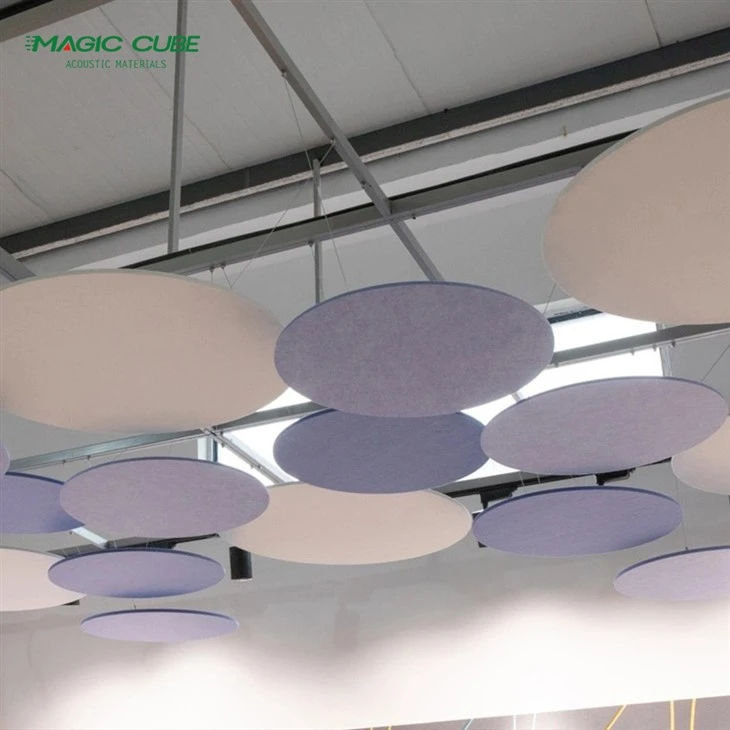 Polyester Fiber Acoustic Cloud Hanging Panels suppliers