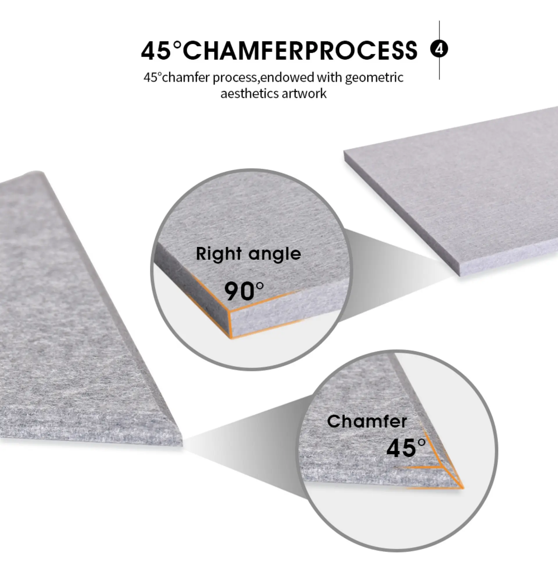 5PET 100 recycled polyester Panel fiber
